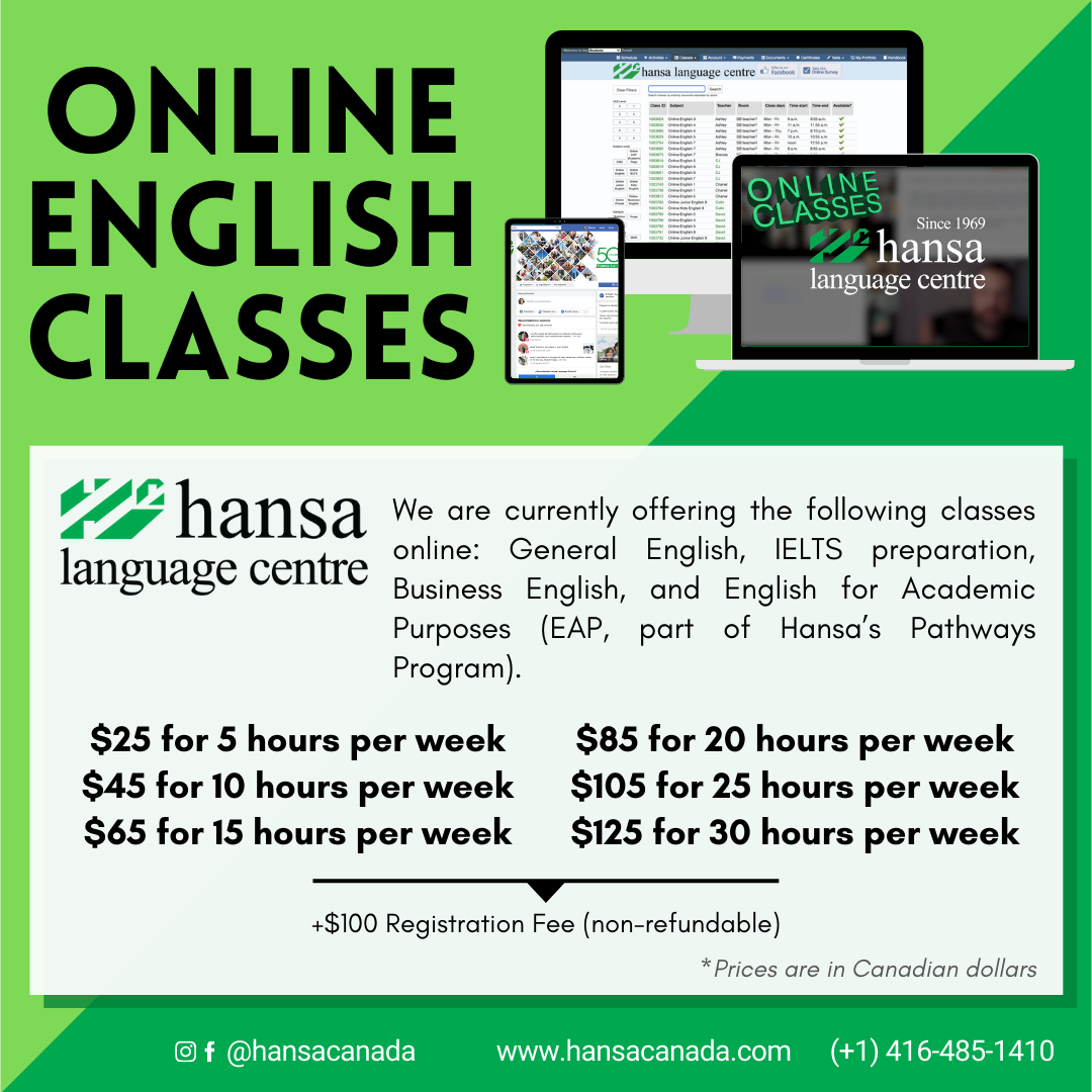 En - Online English Classes Online, online classes, hansa online, english classes, english online, english class,